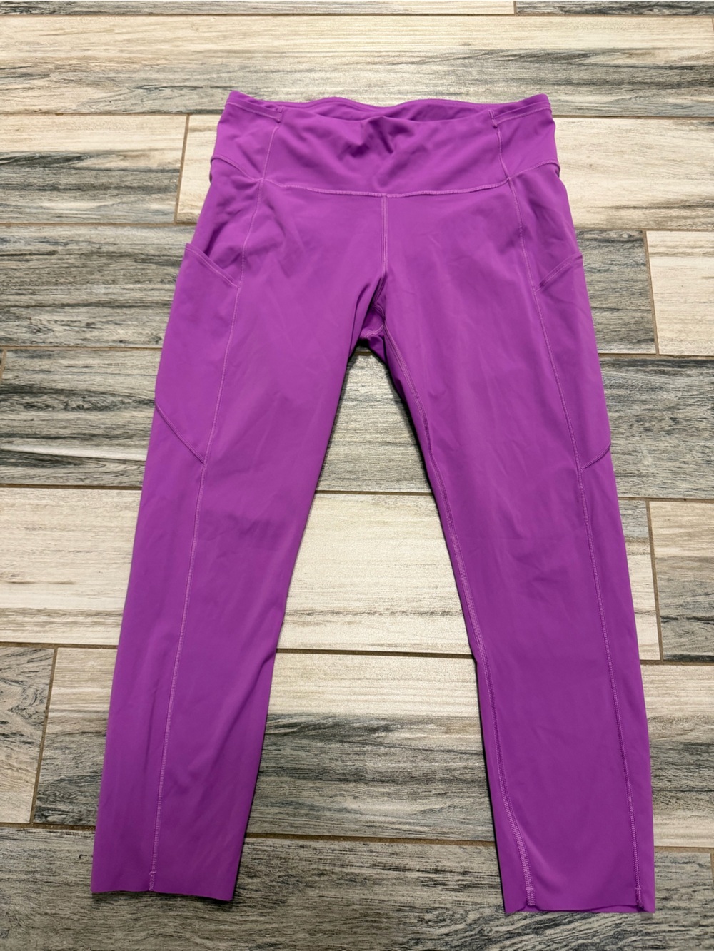 lululemon athletica Purple Performance Cropped Leggings